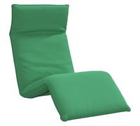 QJBSAVVA Chaise longue pliable - Vert - 175 x 54 x 8,5 cm - Avec dossier réglable en 5 positions - En tissu Oxford - Pour plage, jardin, yoga et méditation