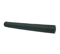 QJBSAVVA Clôture hexagonale verte - 1,4 x 25 m - En PVC - Filet hexagonal - Pour jardin et terrasse - Clôture stable en fil métallique pour délimitation des terres et des bordures de parterres