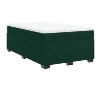 QJBSAVVA Lit Complet 120x190 avec Matelas et Surmatelas Vert Foncé