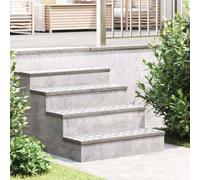 QJBSAVVA Lot de 2 tapis d'escalier en aluminium 80 x 20 cm antidérapants avec motif chevron pour l'intérieur, le couloir et les escaliers