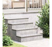 QJBSAVVA Lot de 4 tapis d'escalier en aluminium - 70 x 20 cm - Motif damier - Antidérapant - Pour l'intérieur et l'extérieur - Design moderne
