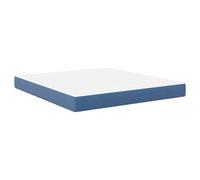 QJBSAVVA Matelas Bleu 180x200 cm à Ressorts Ensachés Lit Super King | Matelas respirant en polyester pour lit deux personnes. Idéal pour optimiser le confort de votre chambre à coucher.