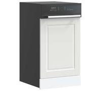QJBSAVVA Panneau de lave-vaisselle, blanc, 45 x 1,5 x 67 cm, en matériau dérivé du bois, durable et résistant à l'humidité, avec design intemporel, pour cuisines et lave-vaisselle