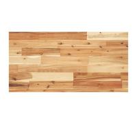 QJBSAVVA Plateau de lavabo 80 x 40 x 4 cm en bois massif d'acacia avec couche d'huile Aspect rustique robuste et durable pour salle de bain, cuisine, couloir et plus encore