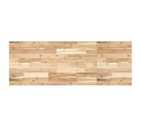 QJBSAVVA Plateau de table 120 x 50 x 2 cm en bois d'acacia massif, rectangulaire en bois massif non traité, pour table à manger ou bureau, plateau en bois naturel à personnaliser