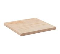 QJBSAVVA Plateau de table 40 x 40 cm en pin massif non traité, rustique, moderne, mise à niveau, pour table basse, cuisine, bistrot, extérieur, balcon, chambre à coucher