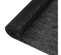 QJBSAVVA Store brise-vue - Sable - 1,2 x 10 m - PEHD résistant aux UV - 195 g/m² - Brise-vue pour jardin, balcon et terrasse avec design moderne pour plus de sécurité, Noir , 1,5 x 25 m (B x L)