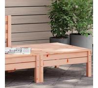 QJBSAVVA Tabouret de jardin en sapin Douglas - 63,5 cm - En bois massif - Table basse avec design à lattes - Robuste - Modulaire - Pour jardin, terrasse, balcon, petites surfaces