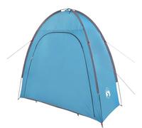 QJBSAVVA Tente d'appoint de camping en polyester 185T, tente bleue pour espace de rangement supplémentaire lors du camping familial, 198 x 85 x 191 cm, tente légère avec sac de transport