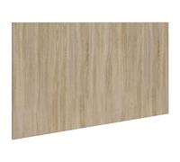 QJBSAVVA Tête de Lit Chêne Sonoma 160x1,5x80 cm en Bois d'Ingénierie, Panneau de Lit Chic au Design Classique pour Chambre à Coucher Adulte et Lits sans Tête de Lit