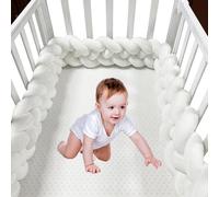 QJCHLO Bedroom Decoration, Made of Spandex and High Elastic Memory Cotton Used to Prevent Falling on The Bed and Protect(C,3m)