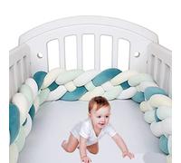 QJCHLO Bedroom Decoration, Made of Spandex and High Elastic Memory Cotton Used to Prevent Falling on The Bed and Protect(F,3m)