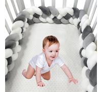 QJCHLO Bedroom Decoration, Made of Spandex and High Elastic Memory Cotton Used to Prevent Falling on The Bed and Protect(N,4.5m)