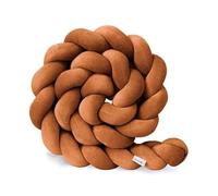 QJCHLO Soft Braided Plush, Ideal for The Home,Room Decorations, Home Accessories Made of Pure Cotton, High Elasticity, Tensile Resistant(Brown,2m)