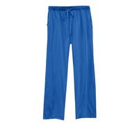 QJDFLL 2026 Pantalon d entraînement Quotidien à Taille élastique pour Femme, Long uni, Ample et décontracté avec Poches(Bleu,XL)
