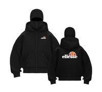 QJDFLL Cagoule à Capuche Homme, Veste Sweat-Shirt Chaude Automne-Hiver avec Cagoule, Veste zippée et Poche, Veste mi-Saison pour Adulte, Sweat-Shirt Ample uni zippé à Capuche(Black,L)