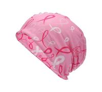 QJDFLL Casquette De Baseball Sensibilisation Au Cancer du Sein avec Ruban Rose, Réglable Brodée pour Femmes Hommes(Rose Vif,Taille Unique)