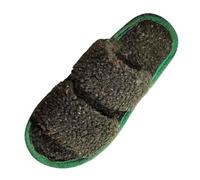 QJDFLL Chaussons Femme Hiver Chaud Nouvelles Pantoufles à Double pour Femmes, Pantoufles d'intérieur dégradées de acidulées(Vert,43)