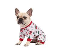 QJDFLL Pull de Vacances, vêtement tricoté Festif, Confortable, Doux et Chaud, Tenue d Hiver saisonnière pour Chat Chiot Rose(D,Taille Unique)