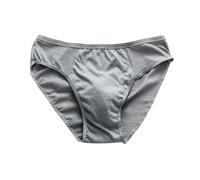 QJDFLL sous-vêtements Confortables Coton Culottes pour Hommes(Grey,4XL)