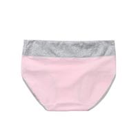 QJDFLL sous-vêtements Culottes Slips Solides Bikini Femmes Briefs Patchwork(Rose,3XL)