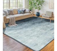 QJDTZMD Tapis Salon 70 x 140 cm Entrée Lavable Moderne Poils Courte et Douce Decoration Tapis pour Maison Chambre Dressing Bureau Modern Abstract Blue Brown Beige Green