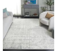 QJDTZMD Tapis Salon 90 x 120 cm Tapis Couloir Antidérapant Doux Lavable en Machine pour Cuisine Chambre à Coucher entrée Abstract Modern White Green