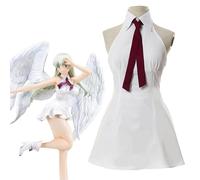 QJIRZB Elizabeth Liones - Costume de cosplay - Les Seven Deadly Sins - Cosplay - Uniforme de serveuse - Ensemble complet - Robe d'Halloween pour femme (Elizabeth Liones-2#, XL)
