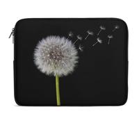 Qjjinxior Housse pour ordinateur portable 10 pouces, housse pour ordinateur portable graines de pissenlit