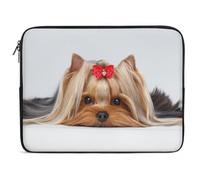 Qjjinxior Housse pour ordinateur portable 12" Yorkshire Terrier