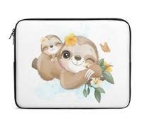 Qjjinxior Housse pour ordinateur portable 13", adorable petit paresseux