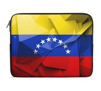 Qjjinxior Housse pour ordinateur portable 13" Motif drapeau vénézuélien