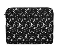 Qjjinxior Housse pour ordinateur portable 15", housse pour ordinateur portable Music Note