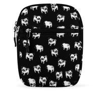 Qjjinxior Sac à bandoulière, sac à bandoulière libellule coloré, petit sac à bandoulière multifonction pour le travail, les voyages d'affaires, Carlin, Taille unique