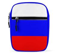 Qjjinxior Sac à bandoulière, sac à bandoulière libellule coloré, petit sac à bandoulière multifonction pour le travail, les voyages d'affaires, Drapeau russe., Taille unique