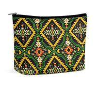 Qjjinxior Trousse à cosmétiques, trousse de maquillage mauvais yeux, trousse de toilette portable avec fermeture éclair pour un usage quotidien, voyage, Amérindien., Taille unique