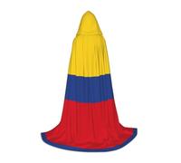 QJKFDHG Cape à capuche, drapeau du Maroc longue transformable | Une seule couche sur n'importe quelle tenue pour créer des looks de magicien, de vampire, de princesse ou médiéval ; nœud
