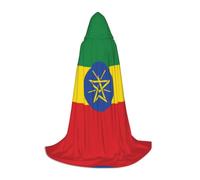 QJKFDHG Cape à capuche, drapeau du Maroc longue transformable | Une seule couche sur n'importe quelle tenue pour créer des looks de magicien, de vampire, de princesse ou médiéval ; nœud