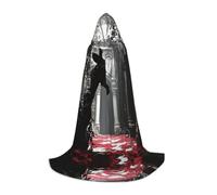 QJKFDHG Cape à capuche, magnifique cape transformable Palace | Une seule couche sur n'importe quelle tenue pour créer des looks de magicien, de vampire, de princesse ou médiéval ; nœud