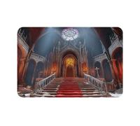 QJKFDHG Tapis boueux personnalisé - Paillasson au design unique pour une utilisation en intérieur et en extérieur, parfait pour la porte d'entrée, l'entrée et le garage - antidérapant, durable et