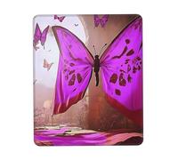 QJKFDHG Tapis de souris avec repose-poignet Motif reine de lotus rose - Tapis de bureau et de jeu personnalisé unique pour un confort et un style améliorés