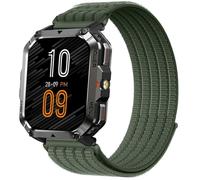 QJONSIU Bracelet Compatible avec Blackview W70 Pro, Sport Respirant Nylon Remplacement Strap Léger Réglable-Vert