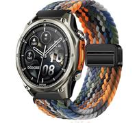 QJONSIU Bracelet Compatible avec DOOGEE Anywise W1，W1 Pro, Respirant Nylon Remplacement Strap avec Boucle Magnétique