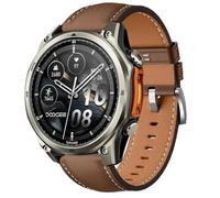 QJONSIU Bracelet Compatible avec DOOGEE Anywise W1，W1 Pro, Respirant Souple Remplacement Strap en Cuir, Réglable