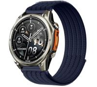 QJONSIU Bracelet Compatible avec DOOGEE Anywise W1，W1 Pro, Sport Respirant Nylon Remplacement Strap Léger Réglable-Bleu
