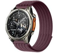 QJONSIU Bracelet Compatible avec DOOGEE Anywise W1，W1 Pro, Sport Respirant Nylon Remplacement Strap Léger Réglable-purple