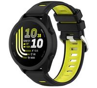 QJONSIU Bracelet Compatible avec Garmin Forerunner 70, Respirant Bracelet en Silicone Souple, Respectueux de la Peau-Noir