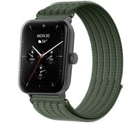 QJONSIU Bracelet Compatible avec Hama Smartwatch 6010, Sport Respirant Nylon Remplacement Strap Léger Réglable-Vert