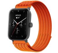 QJONSIU Bracelet Compatible avec Hama Smartwatch 6010, Sport Respirant Nylon Remplacement Strap Léger Réglable-orange