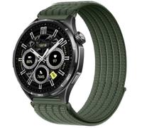 QJONSIU Bracelet Compatible avec Honor Watch 6, Sport Respirant Nylon Remplacement Strap Léger Réglable-Vert